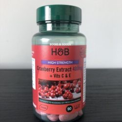 H&b tőzegáfonya tabletta 400 mg 90 db