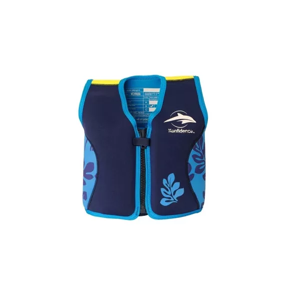 Konfidence jackets™ gyermek úszómellény - navy blue   rugalmas neoprén anyagú úszómellény 8 kivehető
