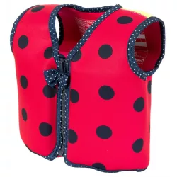   Konfidence jackets™  gyermek úszómellény - pink ladybird   rugalmas neoprén anyagú úszómellény 8 kiv