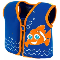   Konfidence jackets™ gyermek úszómellény - clownfish   rugalmas neoprén anyagú úszómellény 8 kivehető