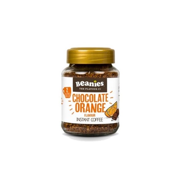 Beanies csokoládé-narancs ízű instant kávé 50 g