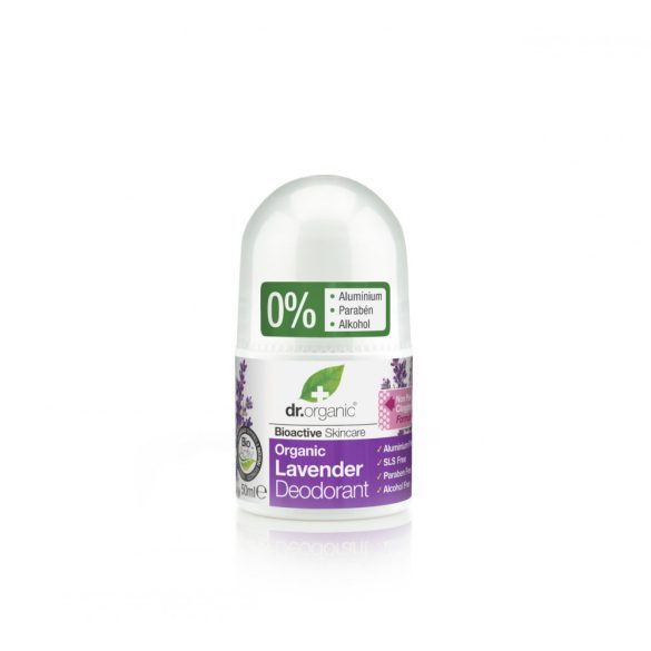 Dr.organic bio levendula golyós deo 50 ml