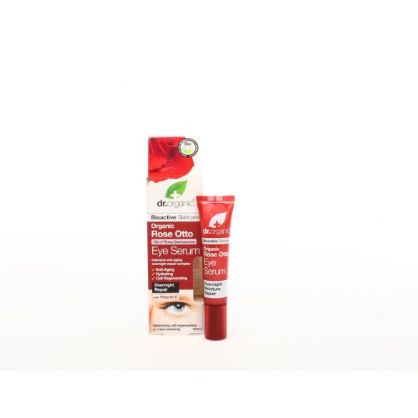 Dr.organic bio rózsa szemkörnyék ápoló szérum 15 ml