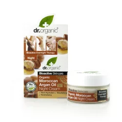 Dr.organic bio argán éjszakai krém 50 ml - bio és natúr kozmetikumok