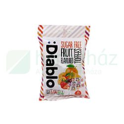Diablo cukormentes tejszínes epres cukorka, édesítőszerrel 75g - bio és refomélelmiszer