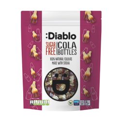 Diablo cukormentes cola ízű gumicukor 75g - bio és refomélelmiszer