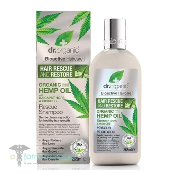 Dr.organic hajserkentő sampon 265 ml