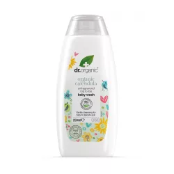 Dr.organic bio illatmentes babafürdető körömvirággal 250 ml - bio és natúr kozmetikumok