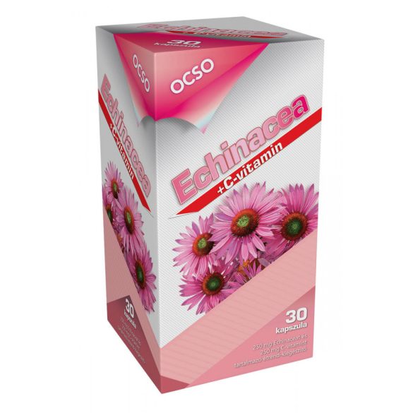 OCSO Echinacea + C-vitamin kapszula 30db