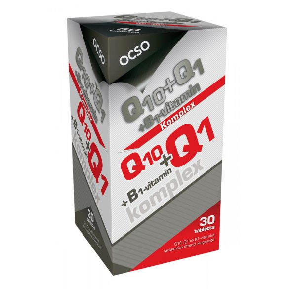 OCSO Q10+Q1 koenzim tabletta – 30db