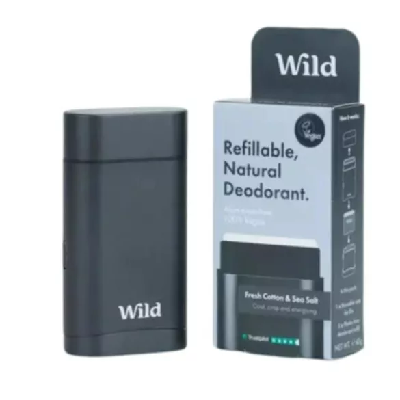 Wild deo tartó és stift utántöltő pamut-tenger illattal 1 db