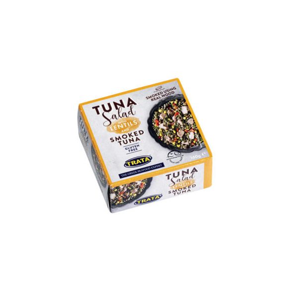 Trata füstölt tonhal saláta- lencsével 160g