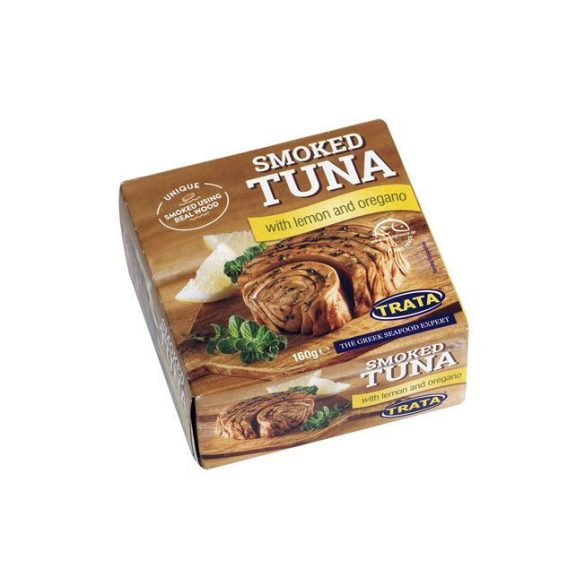 Trata füstölt tonhal citrommal és oregánóval 160 g