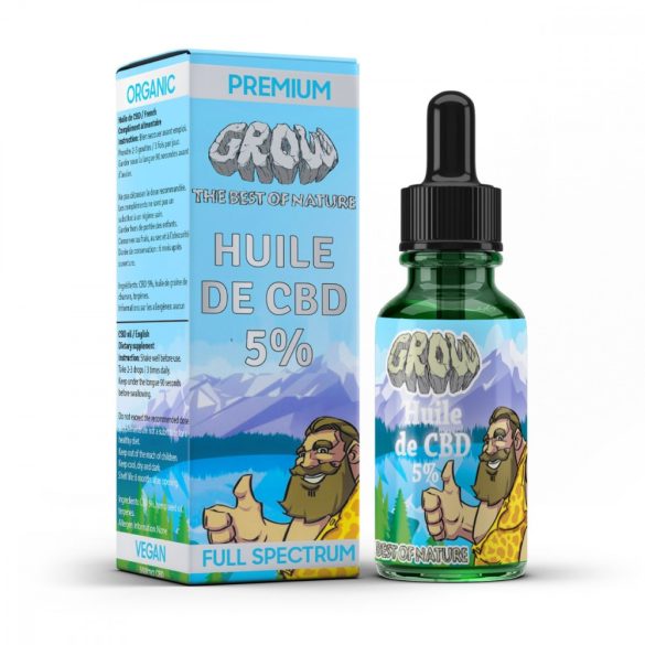 Grow cbd olaj 5% 10 ml