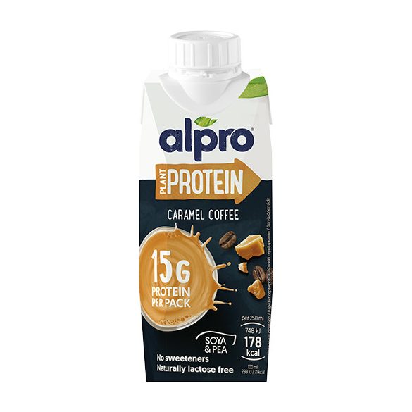 Alpro protein ital karamell-kávé 250 ml