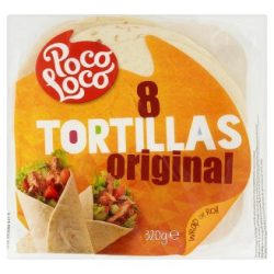 Poco Loco lágy tortilla original 320 g - bio és refomélelmiszer