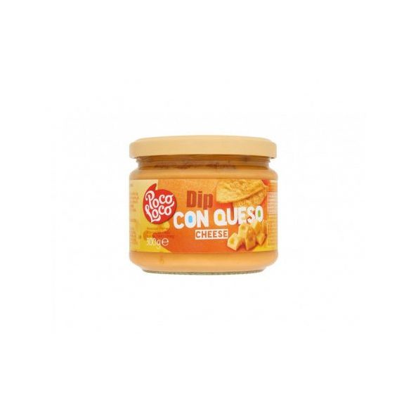 Poco Loco pikáns sajtos salsa dip szósz 300 g