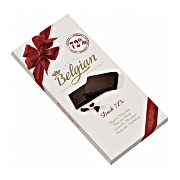 Belgian Dark étcsokoládé 72% 100 g