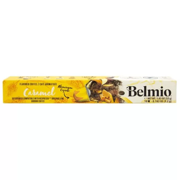 Belmio kávékapszula caramel caramba nespresso kompatibilis 10 db