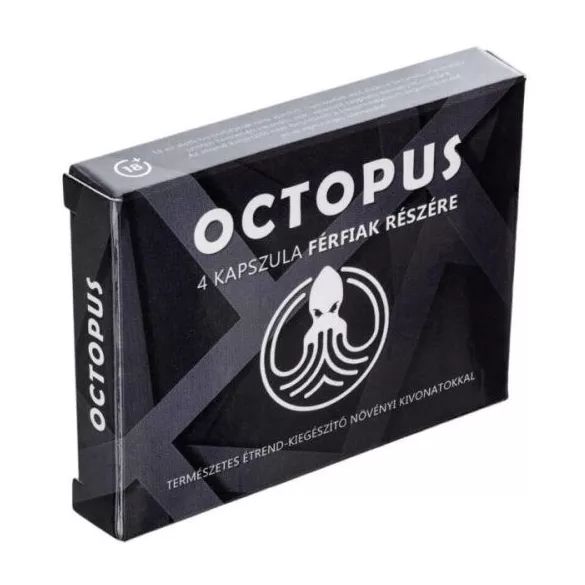 Octopus - étrendkiegészítő kapszula férfiaknak (4db)