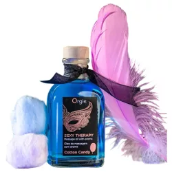 Orgie sexy therapy - masszázsolaj szett - vattacukor - bio és natúr intim készítmények