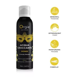 Orgie acqua croccante - masszázs hab - trópusi (150ml) - bio és natúr intim készítmények