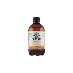   Bio the gutsy captain kombucha élőflórás ital gyömbér-citromos 400ml drs+50ft betétdíj