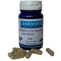 Dammers tribulus terrestris királydinnye kapszula 40db - bio és vegán étrendkiegészítők
