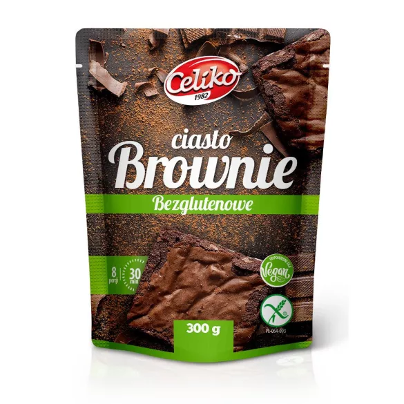 Gluténmentes celiko lisztkeverék vegan brownie 300g