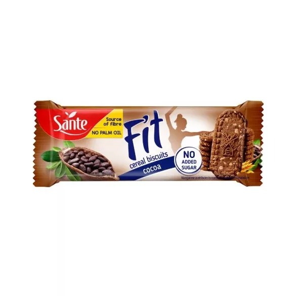 Sante fit keksz kakaós hozzáadott cukor nélkül 50 g - bio és refomélelmiszer
