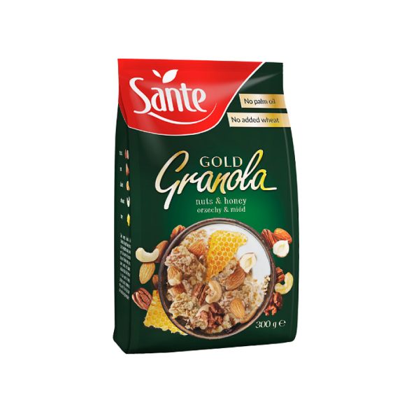 SANTE GRANOLA GOLD MÉZ-DIÓFÉLÉK