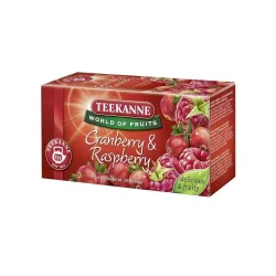 Teekanne red berries vörösáfonya-málna tea 20x2,25g 45 g - bio és refomélelmiszer