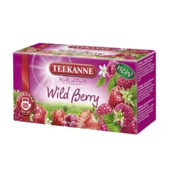 Teekanne wild berry eper és málna ízű gyümölcstea filteres 20db - bio és refomélelmiszer