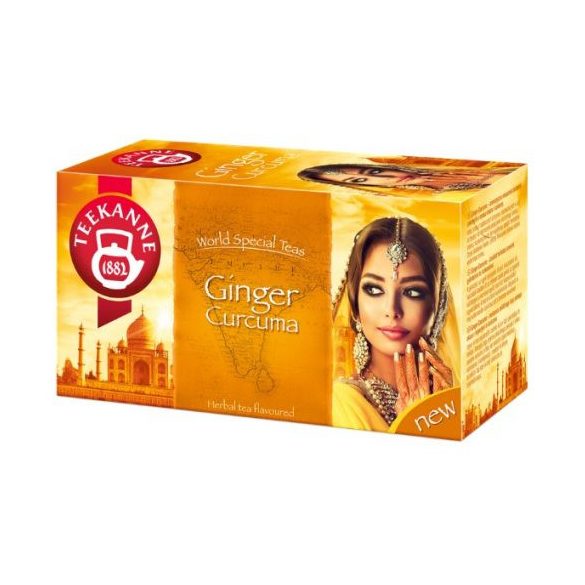 Teekanne ginger curcuma gyömbéres-kurkumás tea 35 g