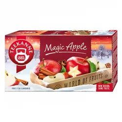 Teekanne world of fruits almás fahéjas gyümölcstea 20x2,25g 45 g - bio és refomélelmiszer