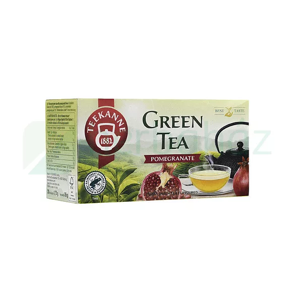 Teekanne green gránátalma tea 20db - bio és refomélelmiszer