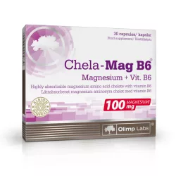 Olimp labs chela-mag b6 - izomgörcsök ellen - bio és vegán étrendkiegészítők