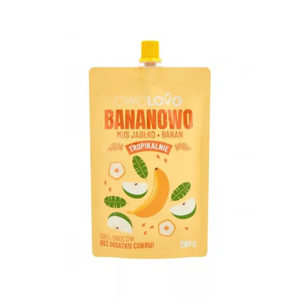 Owolovo gyümölcspüré alma-banán 200g
