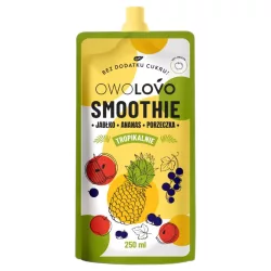 Owolovo gyüm.püré alma-ananász-feketeribizli 250ml