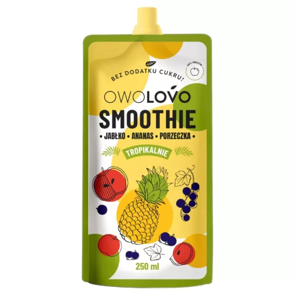 Owolovo gyüm.püré alma-ananász-feketeribizli 250ml