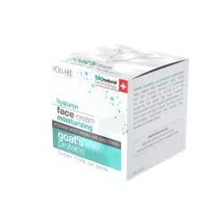 Vollaré hidratáló arckrém hialuronsavval és kecsketejjel 50 ml - bio és natúr kozmetikumok