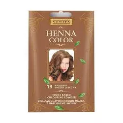 Henna color hajfesték 13 mogyoró barna 75ml - bio és natúr kozmetikumok