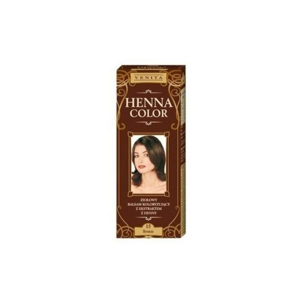 Henna Color szinező hajbalzsam nr 14 gesztenyebarna 75 ml