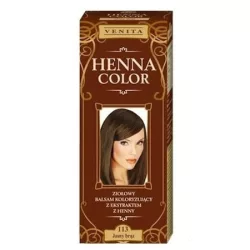 Henna color hajfesték 113 világosbarna 75ml - bio és natúr kozmetikumok