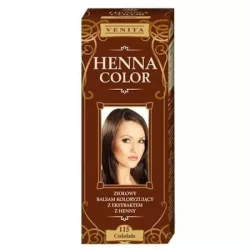 Henna color hajfesték 115 csokoládébarna 75ml - bio és natúr kozmetikumok
