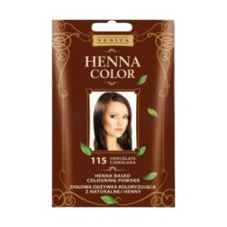 Henna color hajszínezőpor 115 csokoládé barna 25g - bio és natúr kozmetikumok