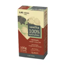Venita 100% natural gyógynövényes növényi hajfesték 6.46 henna 1db - bio és natúr kozmetikumok