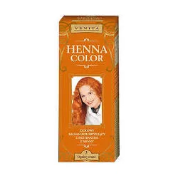 Henna color hajfesték 3 tűznarancs 75ml - bio és natúr kozmetikumok