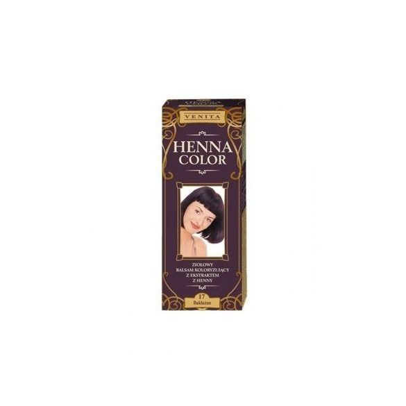 Henna Color szinező hajbalzsam nr 17 padlizsán 75 ml