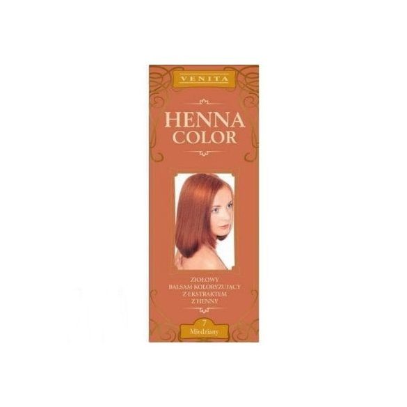 Henna Color hajszínezőpor nr 7 rézvörös 25 g